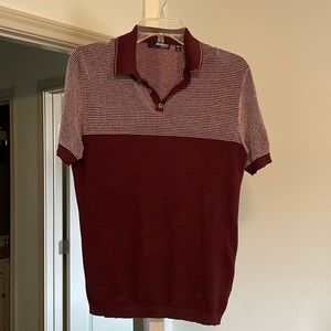 Marano brand slim, fit silk blend  sweater, vintage, retro style sweater shirt